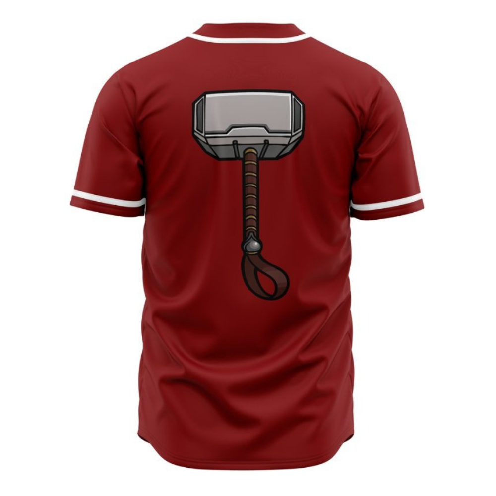 Thor Baseball Jersey | Marvel Jersey