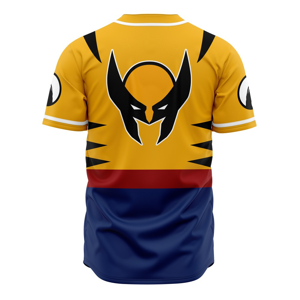 Wolverine Baseball Jersey | Marvel Jersey