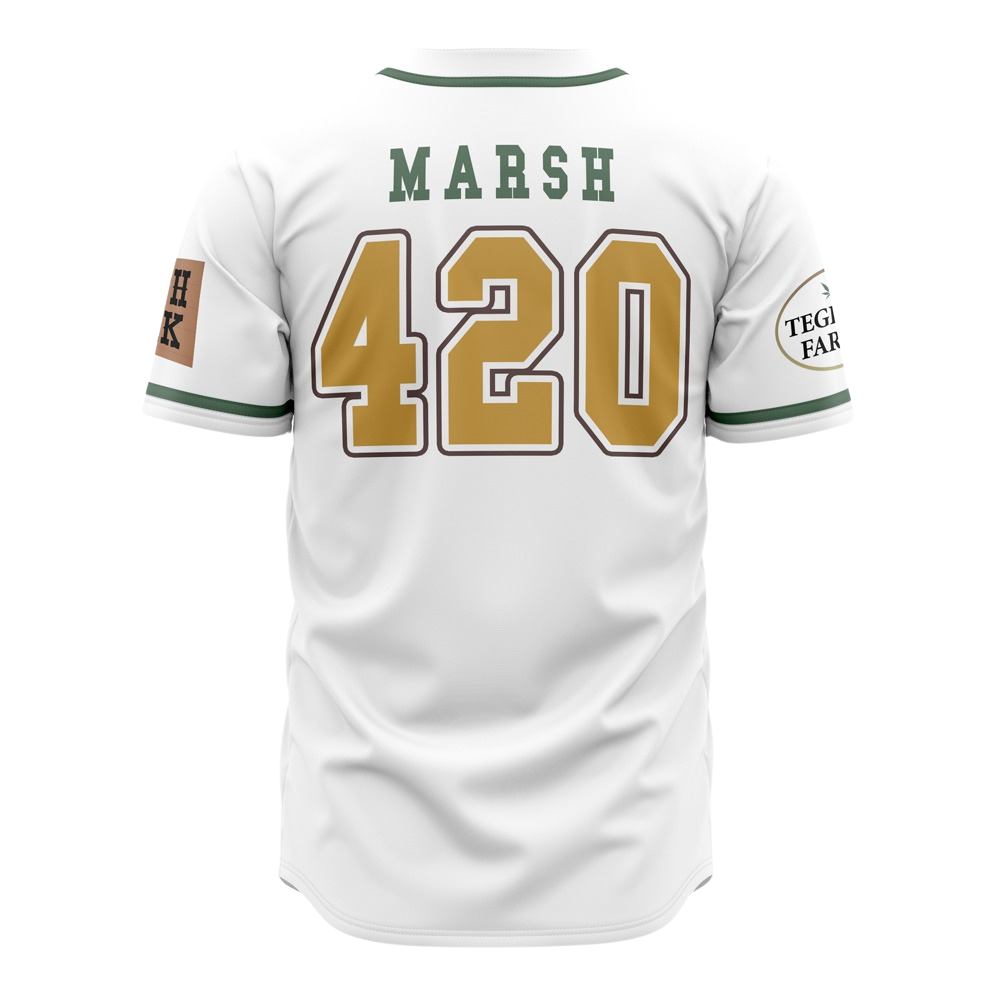 Tegridy Farms Baseball Jersey | South Park Jersey