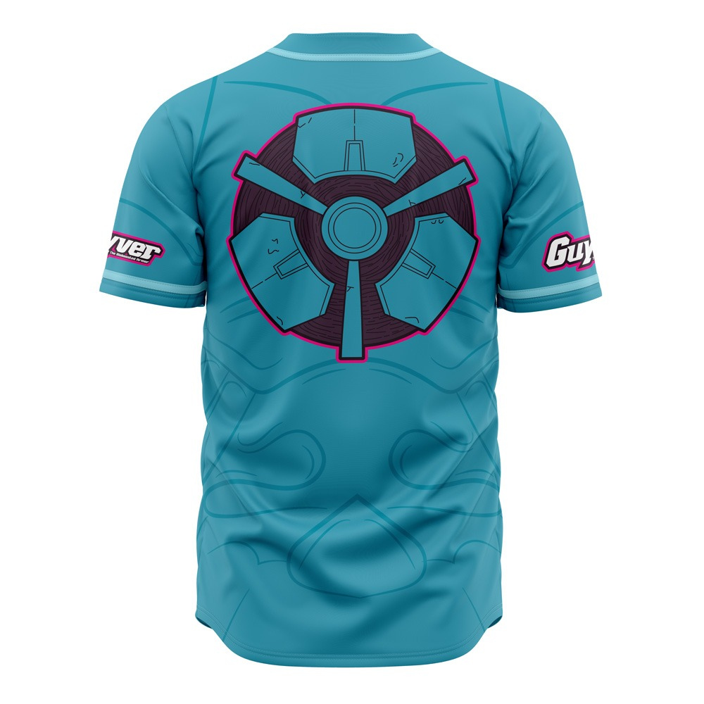 Guyver Baseball Jersey | Bio-Booster Armor Anime Jersey