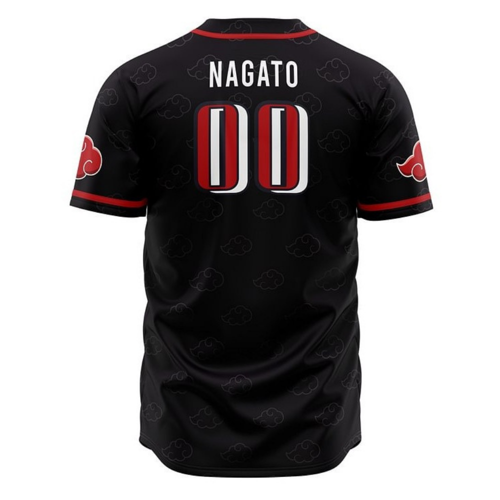 Pain Anime Baseball Jersey | Naruto Akatsuki Streetwear