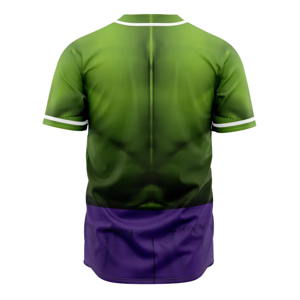 Hulk Baseball Jersey | Marvel Jersey