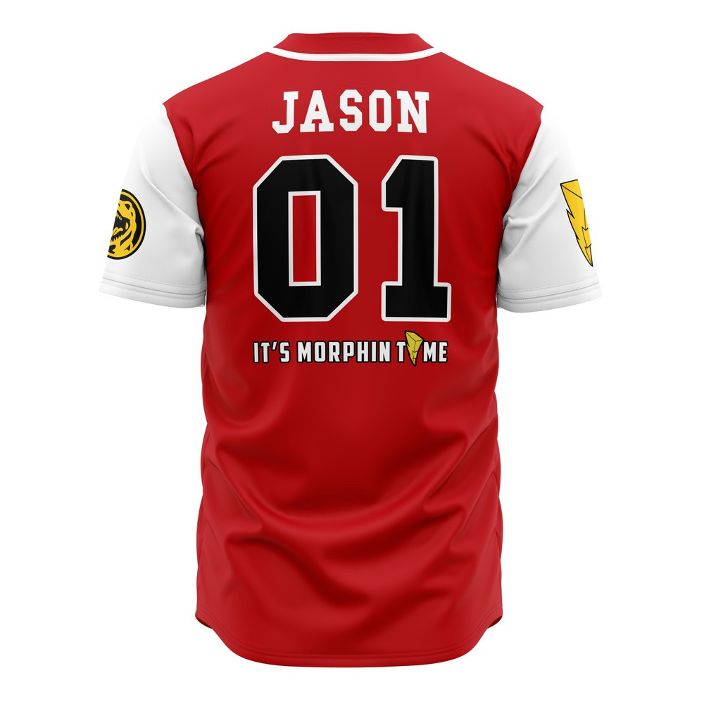 Tyrannosaurus Baseball Jersey | Power Rangers Jersey