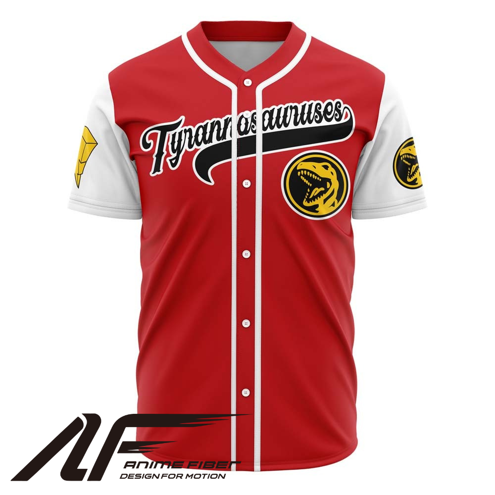 Tyrannosaurus Baseball Jersey | Power Rangers Jersey