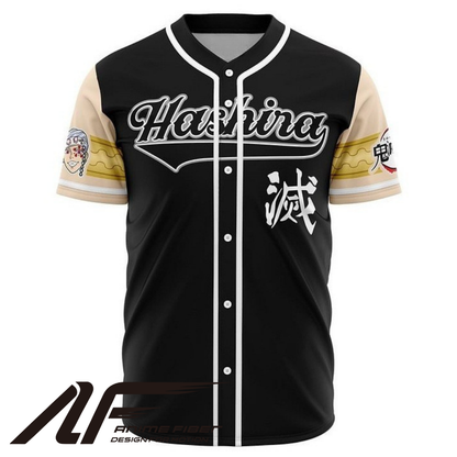 Hashira Anime Baseball Jersey | Demon Slayer Streetwear