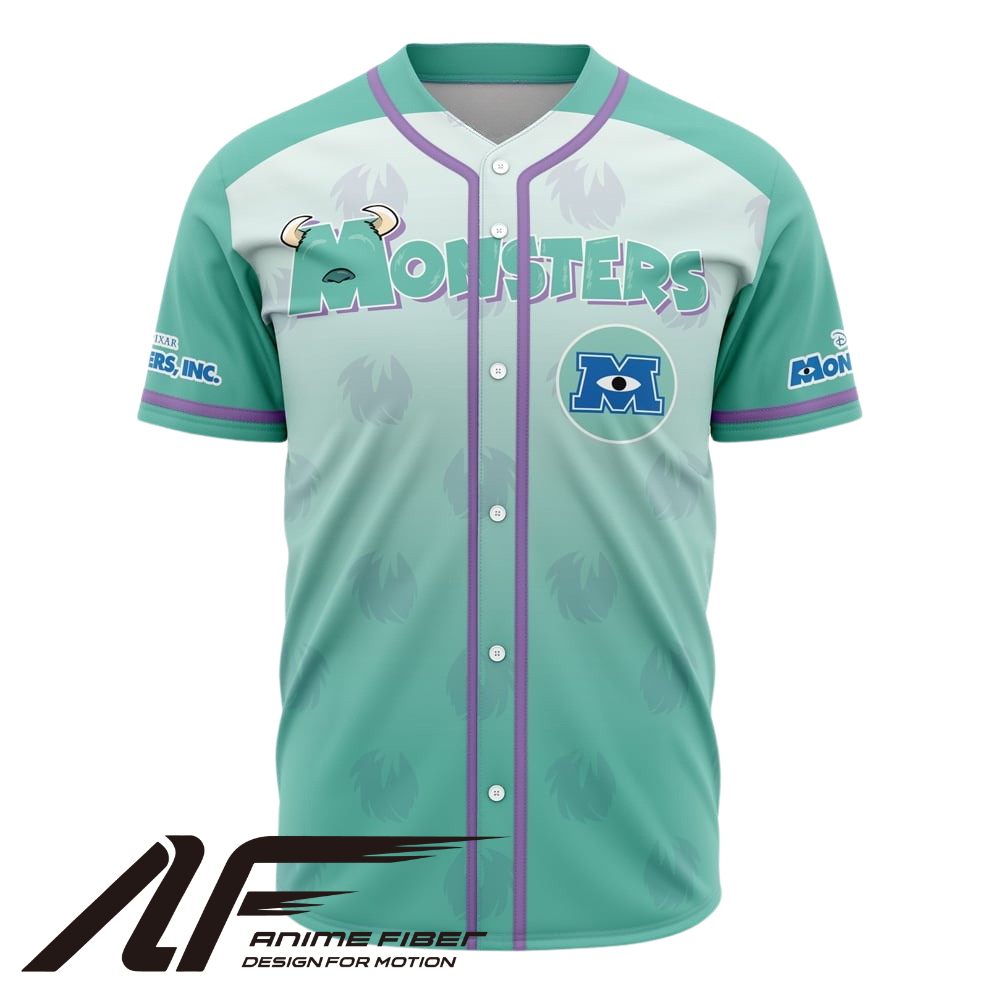Monsters Inc Baseball Jersey | Monsters Inc Jersey