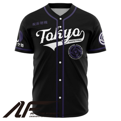 Tokyo Jujutsu High Anime Baseball Jersey | Jujutsu Kaisen Streetwear