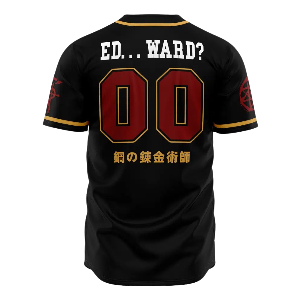 Chimeras Baseball Jersey | Fullmetal Alchemist Anime Jersey