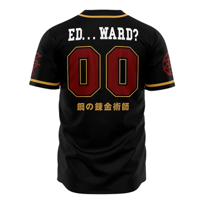 Chimeras Baseball Jersey | Fullmetal Alchemist Anime Jersey