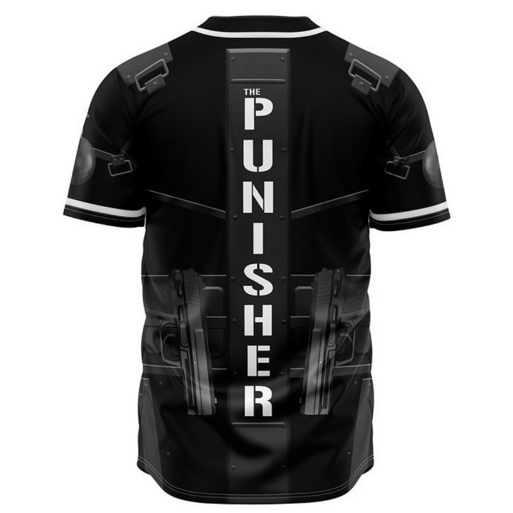 Punisher Anime Baseball Jersey | Movie Streetwear