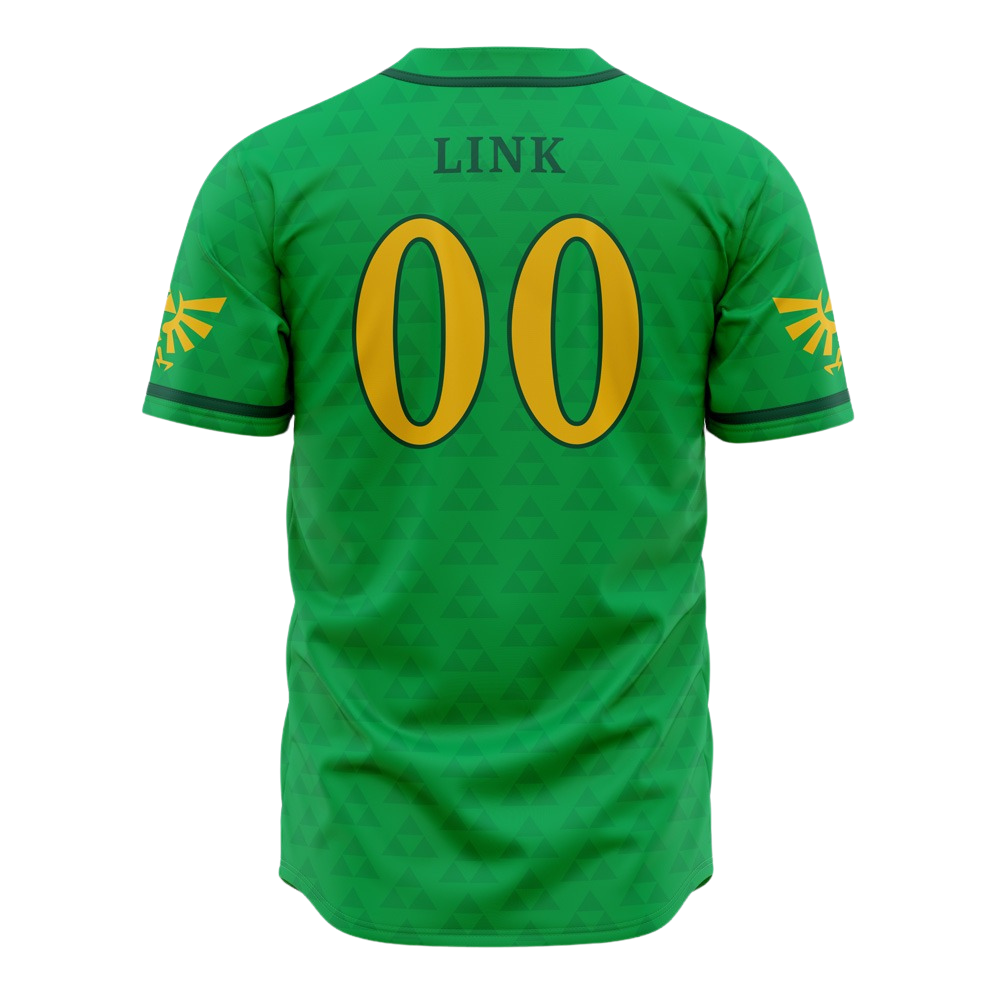 Link Baseball Jersey | Legend of Zelda Anime Jersey