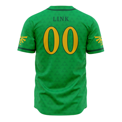 Link Baseball Jersey | Legend of Zelda Anime Jersey