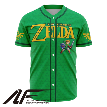 Link Baseball Jersey | Legend of Zelda Anime Jersey