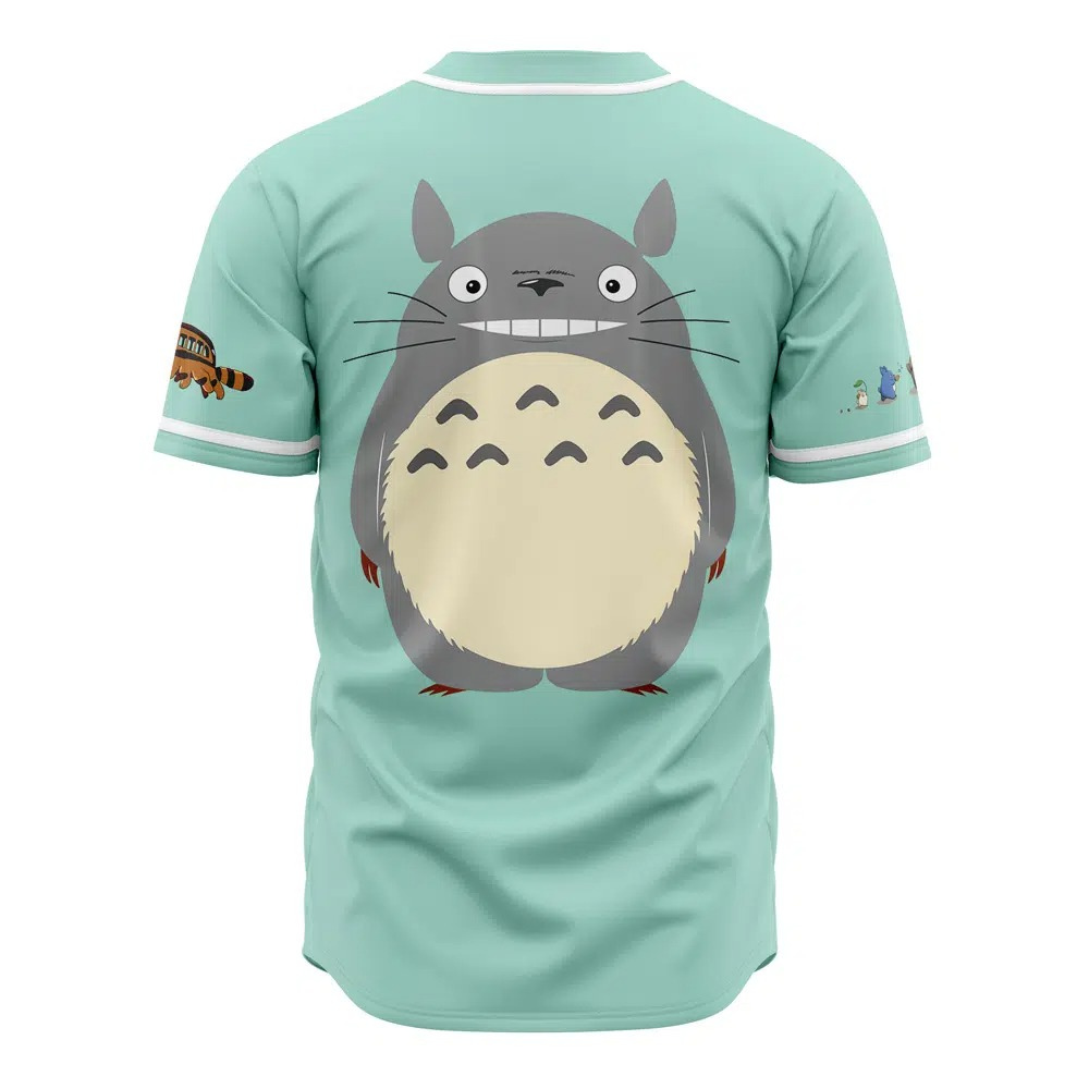 My Neighbor Totoro Baseball Jersey | Studio Ghibli Anime Jersey