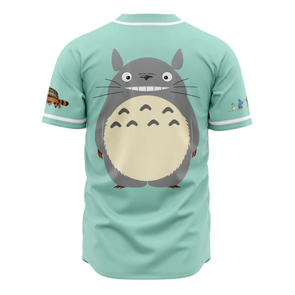 My Neighbor Totoro Baseball Jersey | Studio Ghibli Anime Jersey