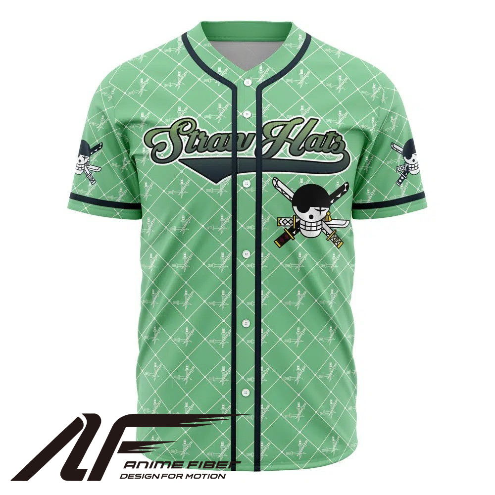 Roronoa Zoro Baseball Jersey | One Piece Anime Jersey