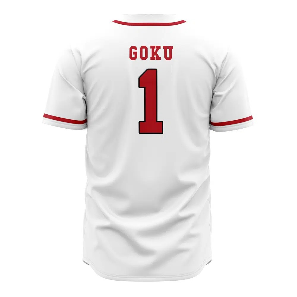Capsule Corp Baseball Jersey | Dragon Ball Anime Jersey