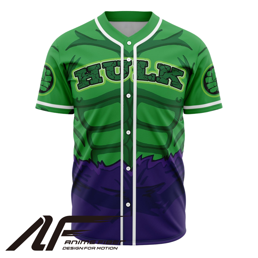 Hulk Baseball Jersey | Marvel Jersey