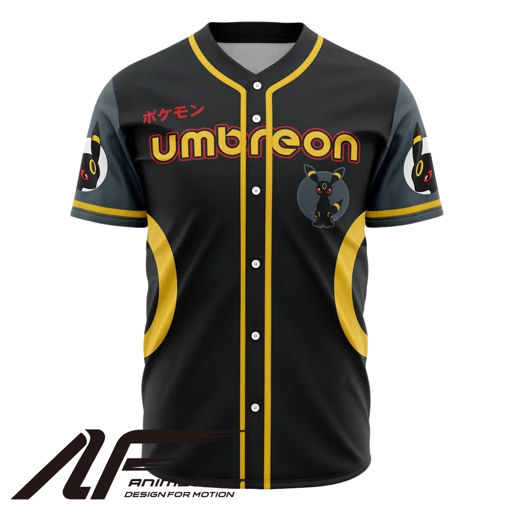 Umbreon Baseball Jersey | Pokémon Anime Jersey