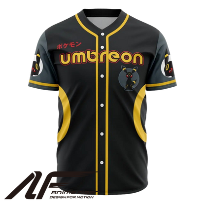Umbreon Baseball Jersey | Pokémon Anime Jersey