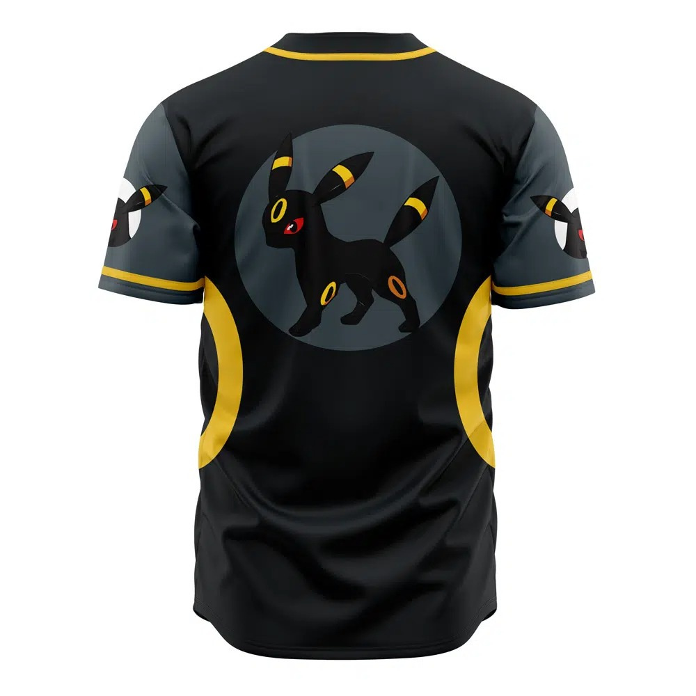 Umbreon Baseball Jersey | Pokémon Anime Jersey