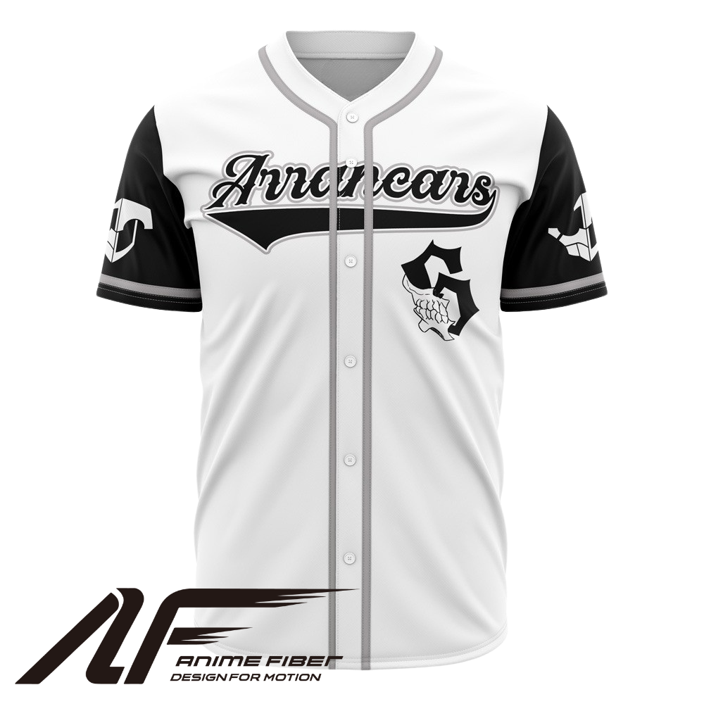 Arrancars Baseball Jersey | Bleach Anime Jersey