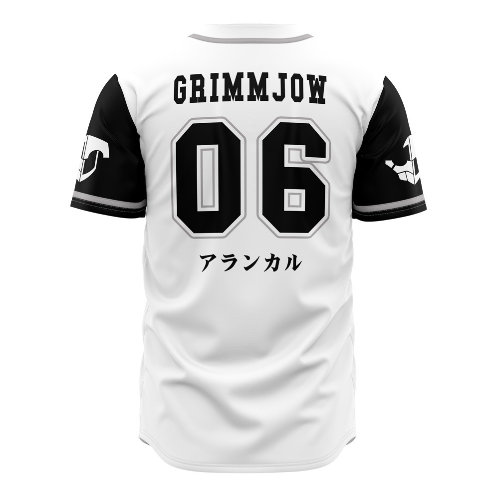 Arrancars Baseball Jersey | Bleach Anime Jersey