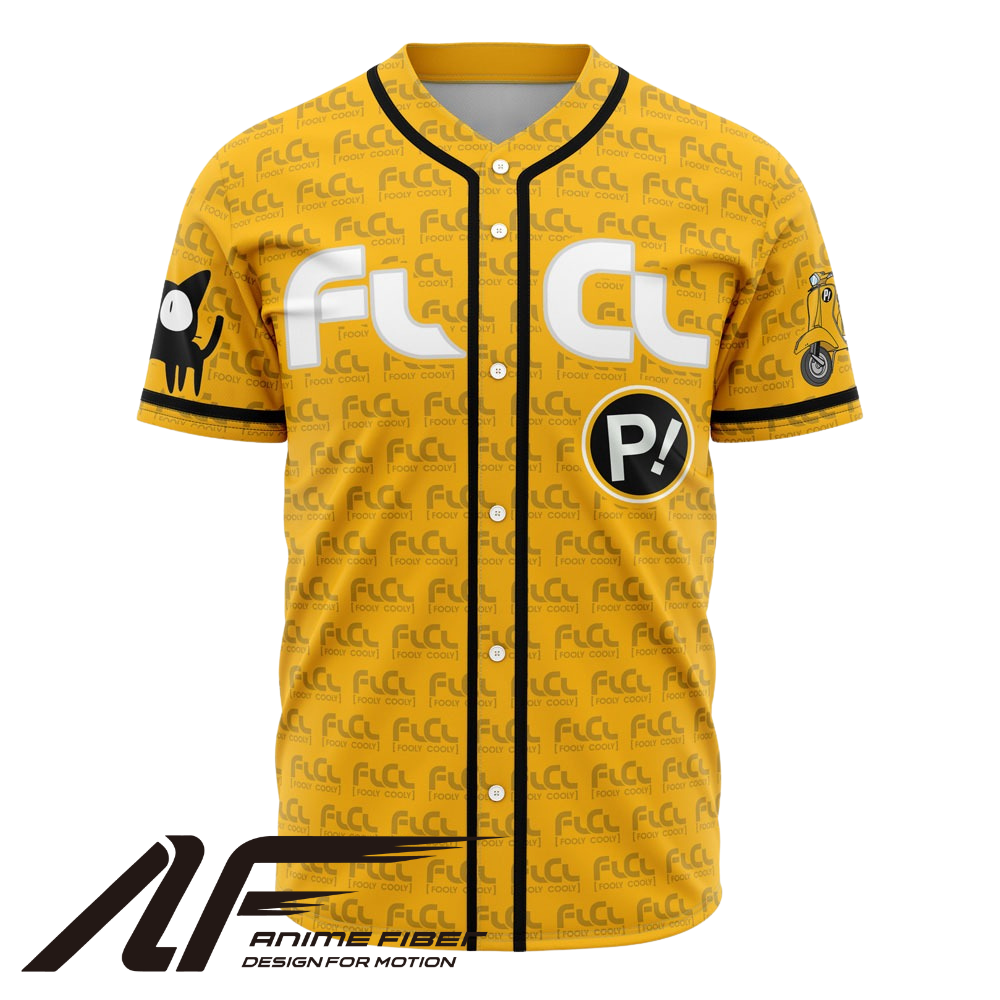 FLCL Baseball Jersey | Fooly Cooly Anime Jersey