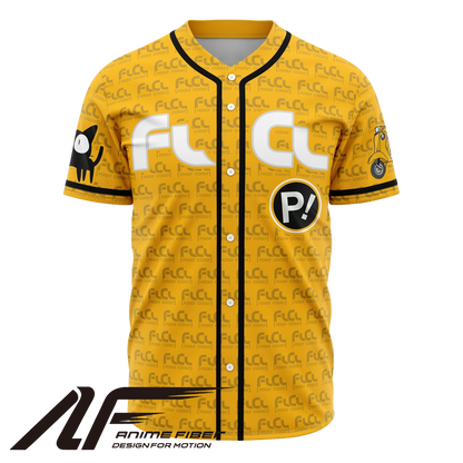 FLCL Baseball Jersey | Fooly Cooly Anime Jersey