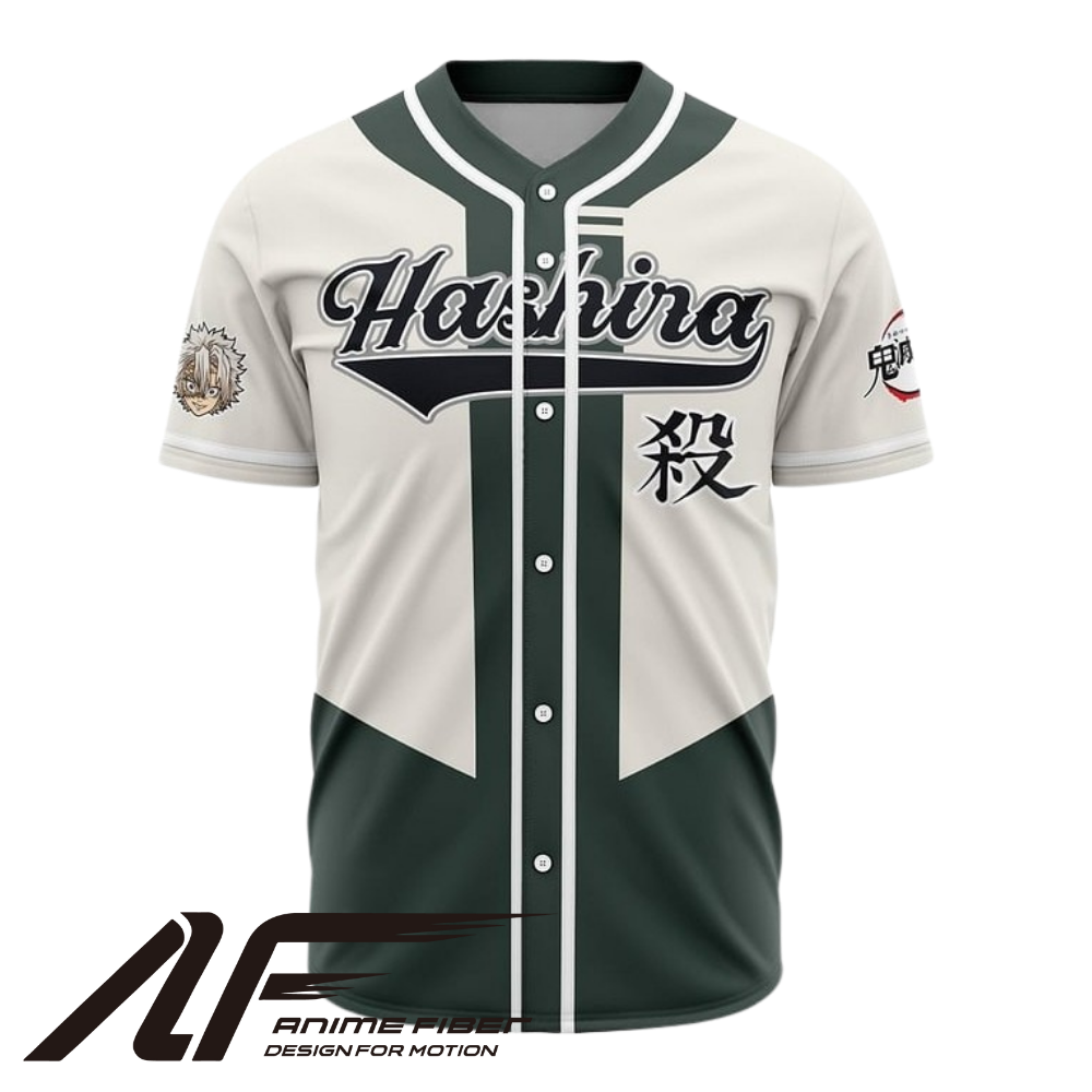 Hashira V2 Baseball Jersey | Demon Slayer Anime Jersey