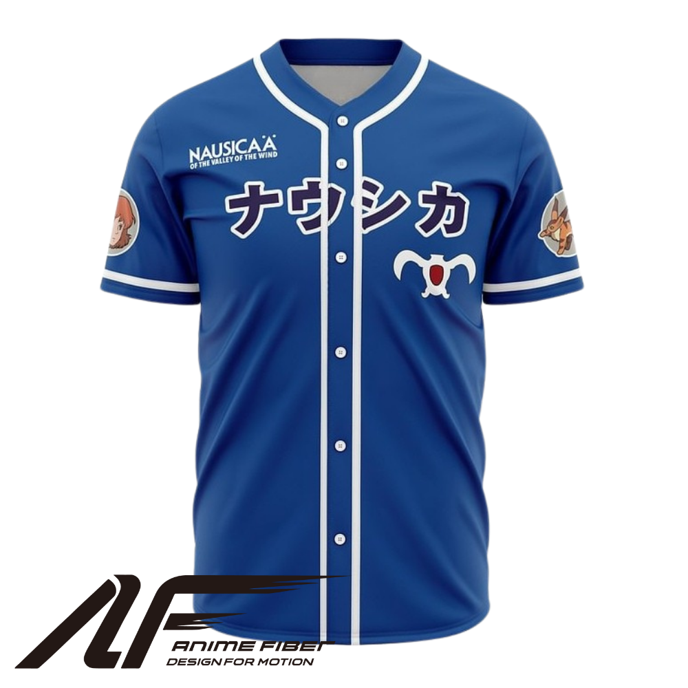 Nausicaä Baseball Jersey | Studio Ghibli Anime Jersey