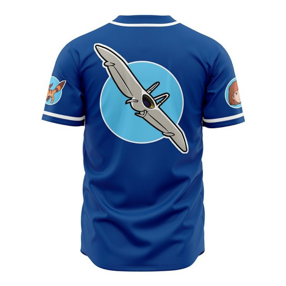 Nausicaä Baseball Jersey | Studio Ghibli Anime Jersey