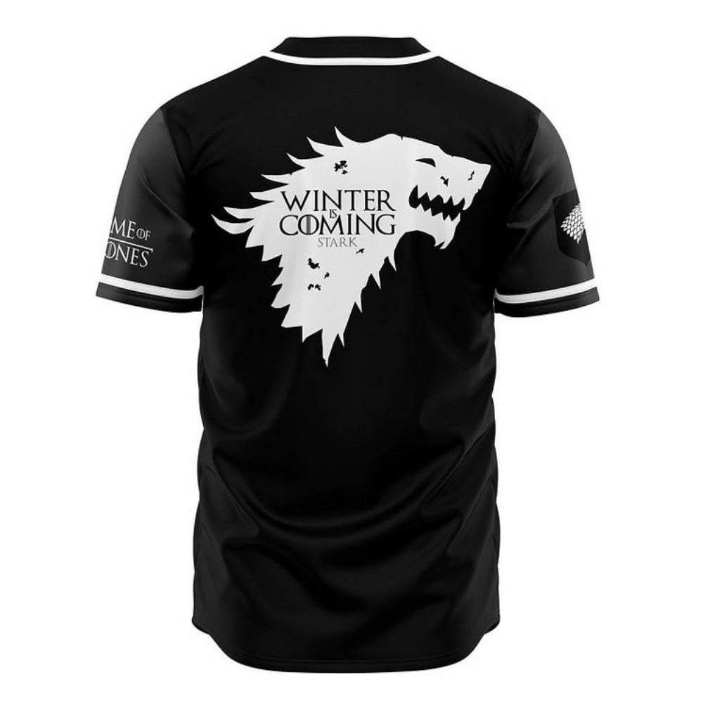 Starks Baseball Jersey | Game of Thrones Jersey