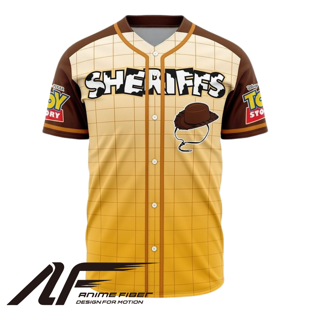 Sheriffs Baseball Jersey | Toy Story Jersey