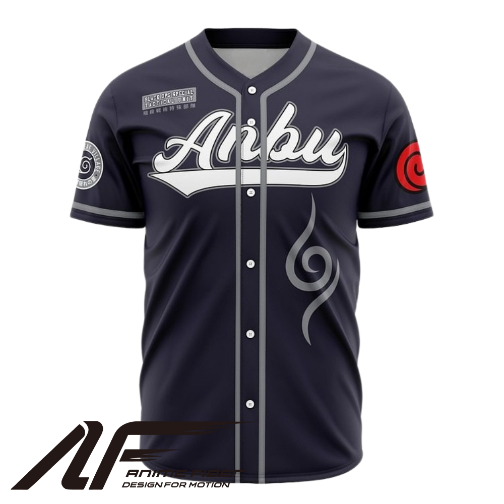 Anbu Baseball Jersey | Naruto Anime Jersey
