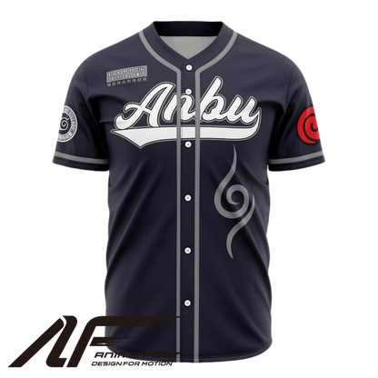 Anbu Baseball Jersey | Naruto Anime Jersey