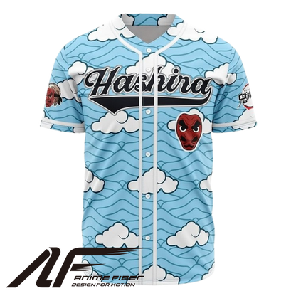 Hashira V3 Baseball Jersey | Demon Slayer Anime Jersey