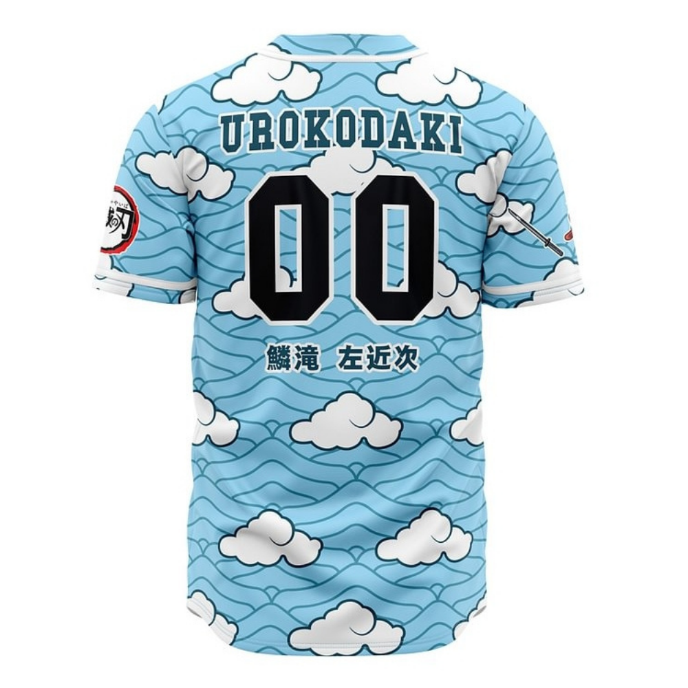 Hashira V3 Baseball Jersey | Demon Slayer Anime Jersey