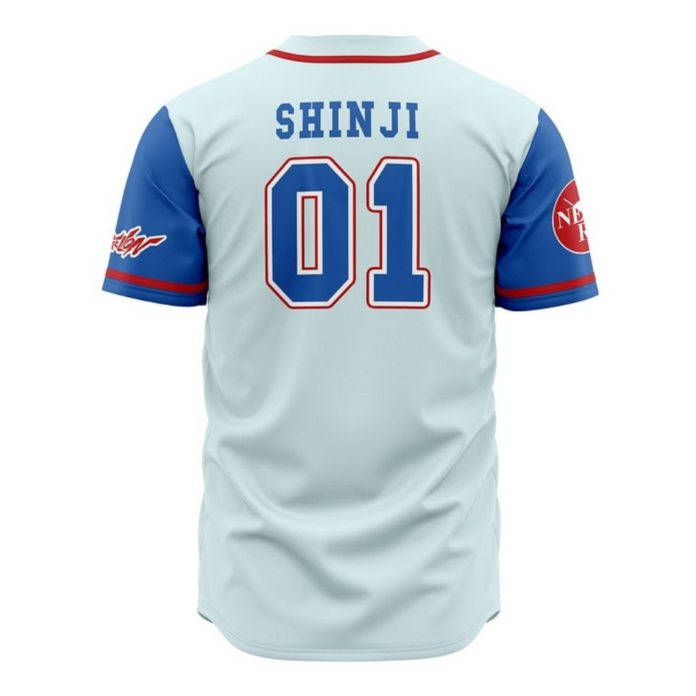 NERV Baseball Jersey | Evangelion Anime Jersey