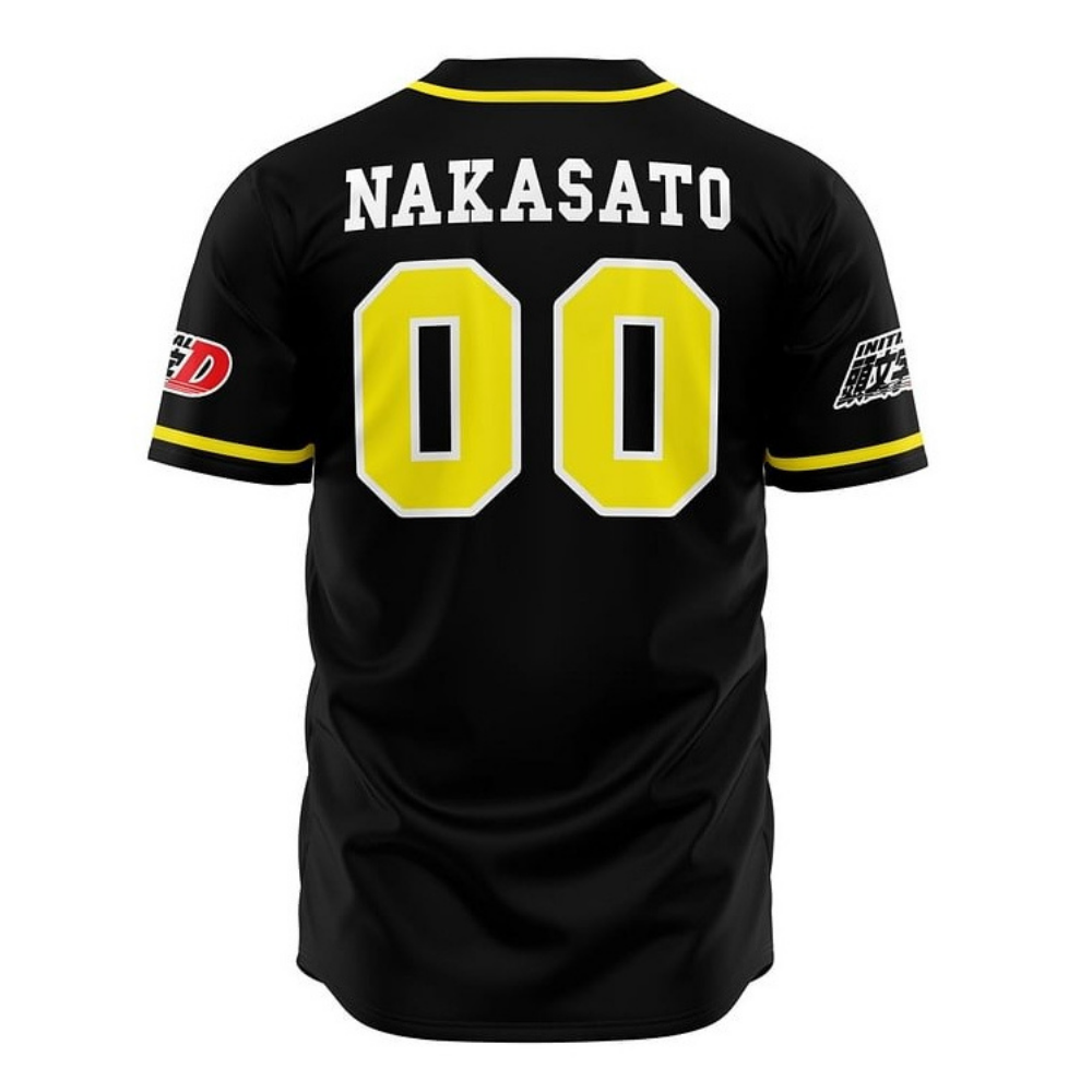 Night Kids Baseball Jersey | Initial D Anime Jersey