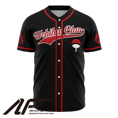 Uchiha Clan Baseball Jersey | Naruto Anime Jersey