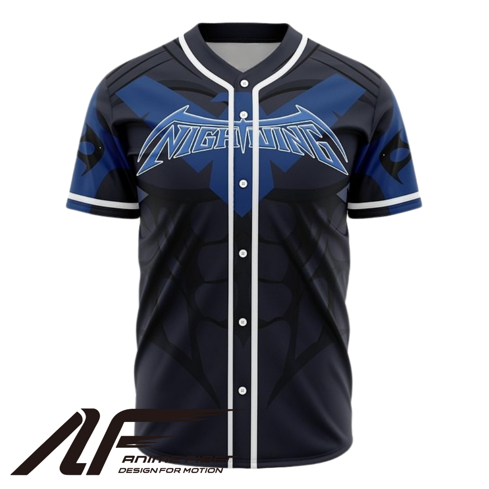 Nightwing Baseball Jersey | DC Jersey