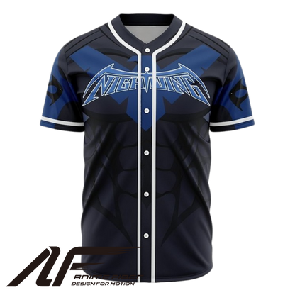 Nightwing Baseball Jersey | DC Jersey