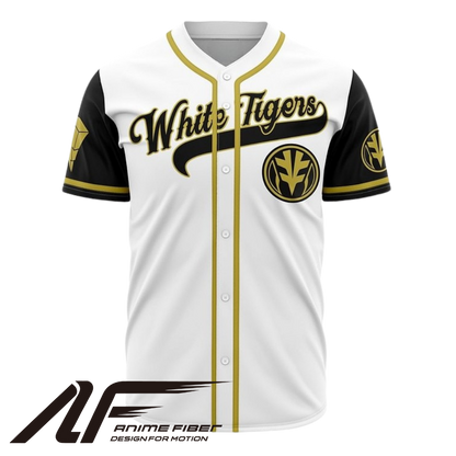 White Tigers Baseball Jersey | Power Rangers Jersey