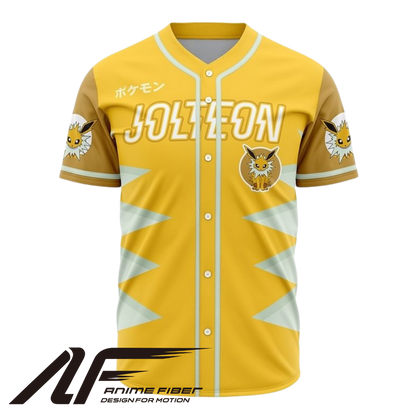 Jolteon Baseball Jersey | Pokémon Anime Jersey