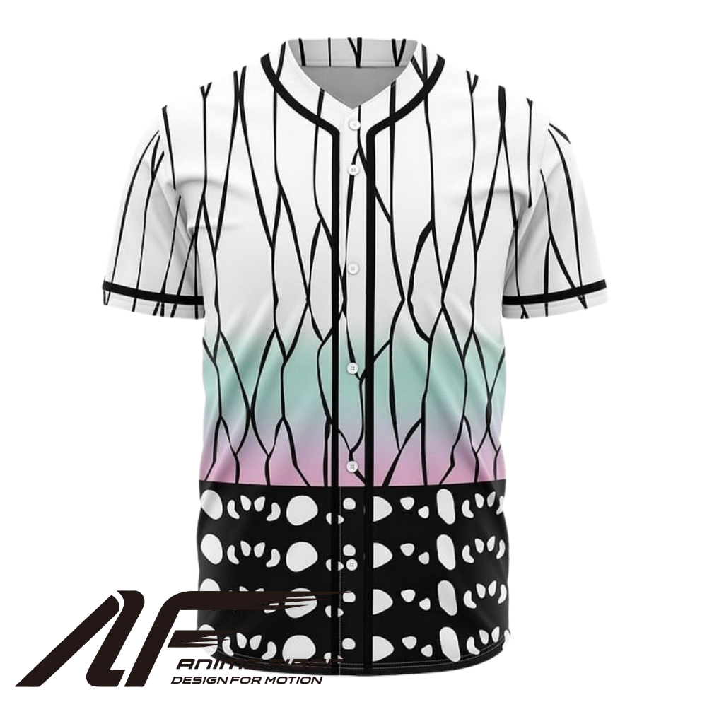 Shinobu Kocho Baseball Jersey | Demon Slayer Anime Jersey