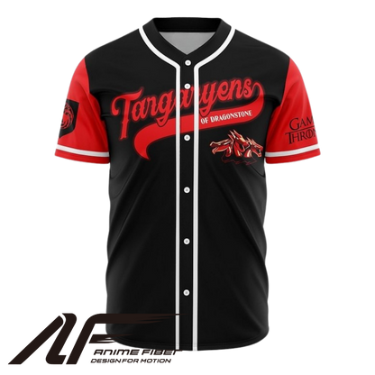 Targaryens Baseball Jersey | Game of Thrones Jersey