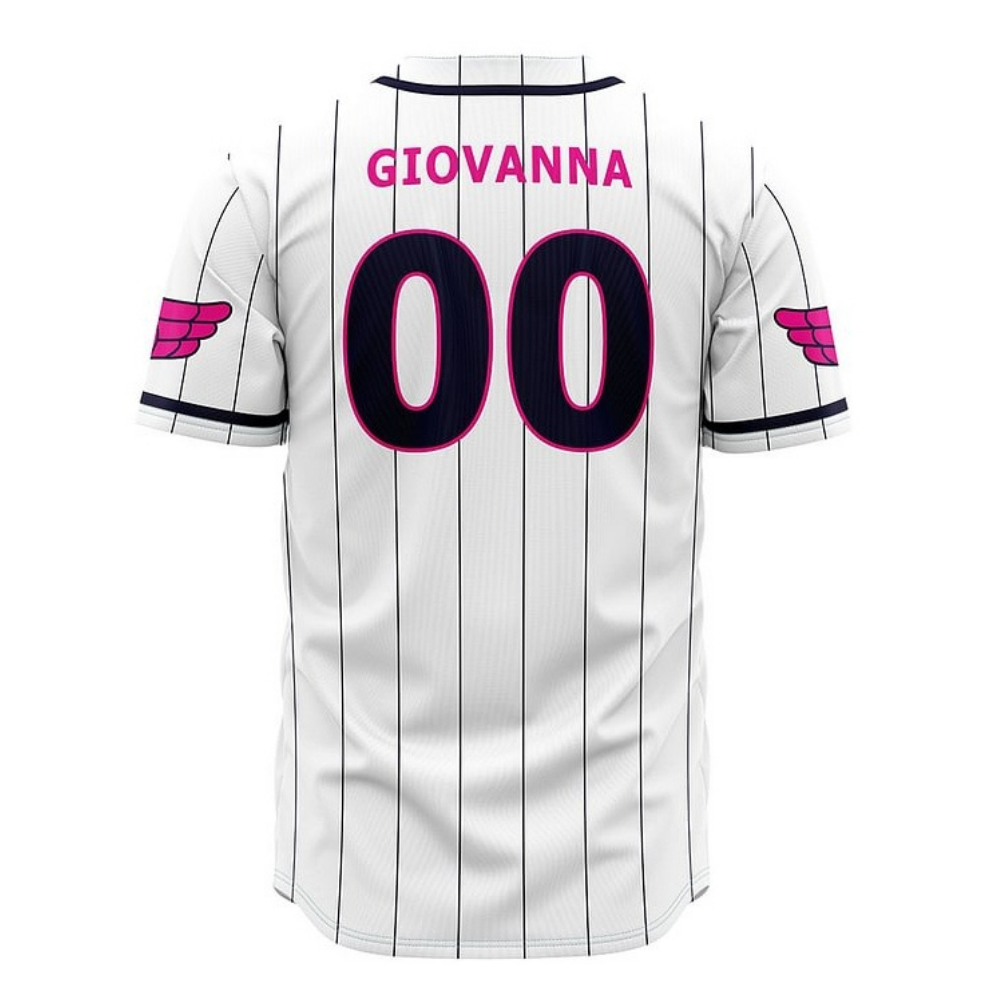 JoJo Golden Wind Baseball Jersey | JoJo's Bizarre Adventure Anime Jersey