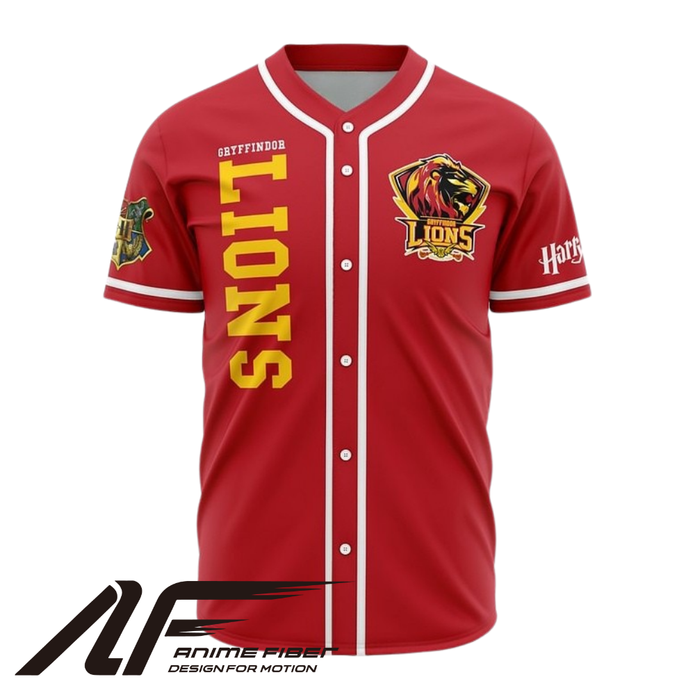 Gryffindor Lions Baseball Jersey | Harry Potter Jersey