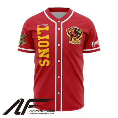 Gryffindor Lions Baseball Jersey | Harry Potter Jersey